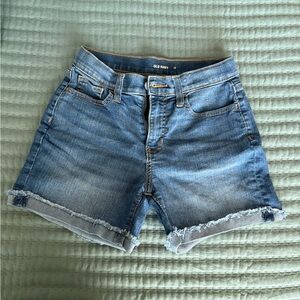 Old Navy Blue Denim Cutoff Shorts